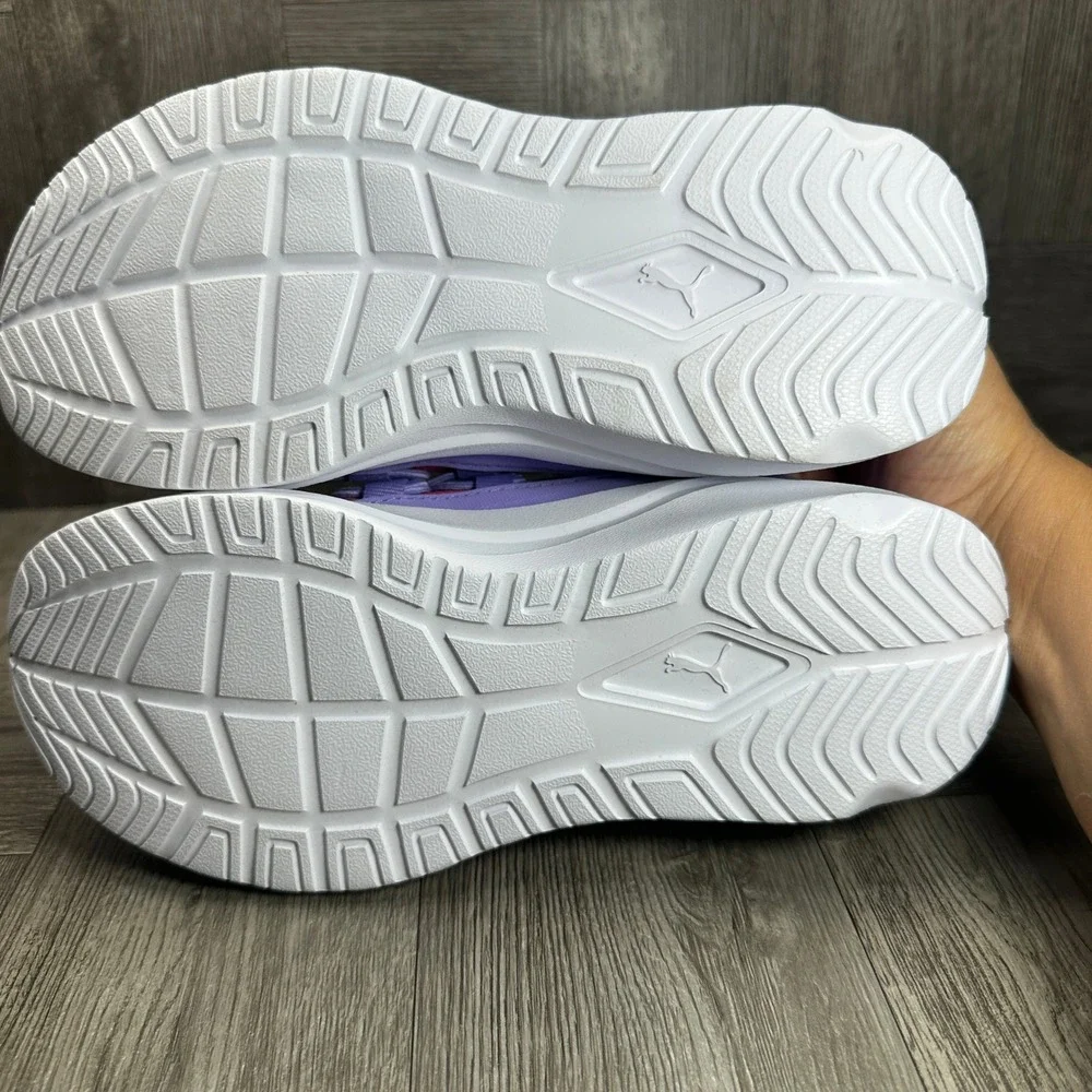 Puma Softride Sophia 2 Kids Size 3C Pink Purple Ombre Mesh Athletic NEW